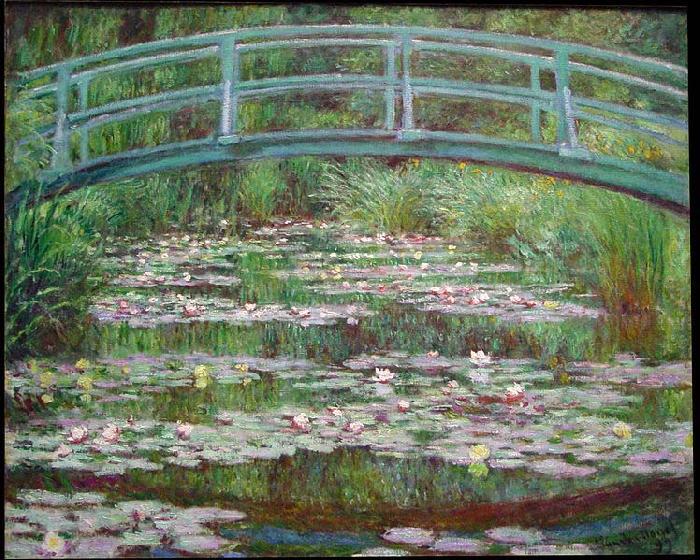 Claude Monet The Japanese Footbridge France oil painting art